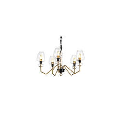 Подвесная люстра Elstead Lighting Armand DL-ARMAND5-AB