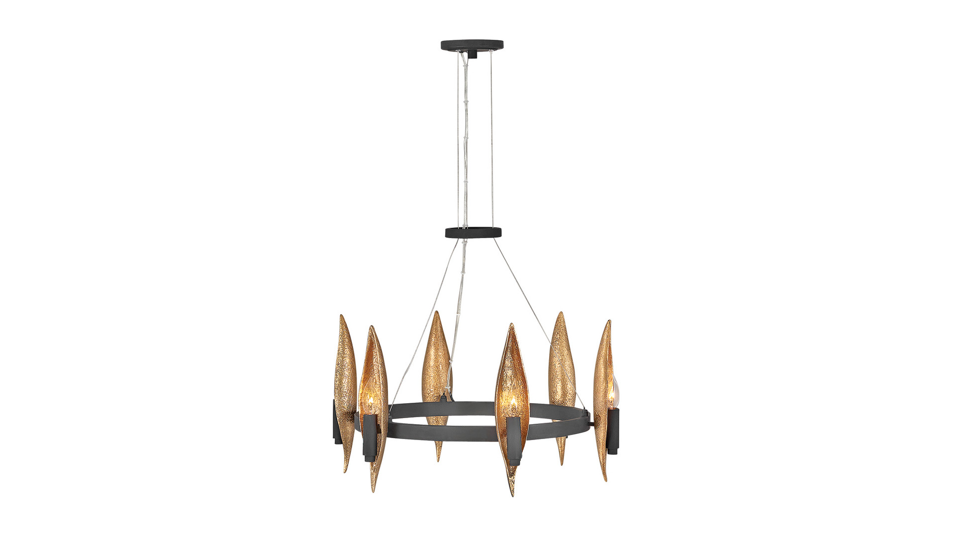 Подвесная люстра Hinkley Willow QN-WILLOW6-CBK
