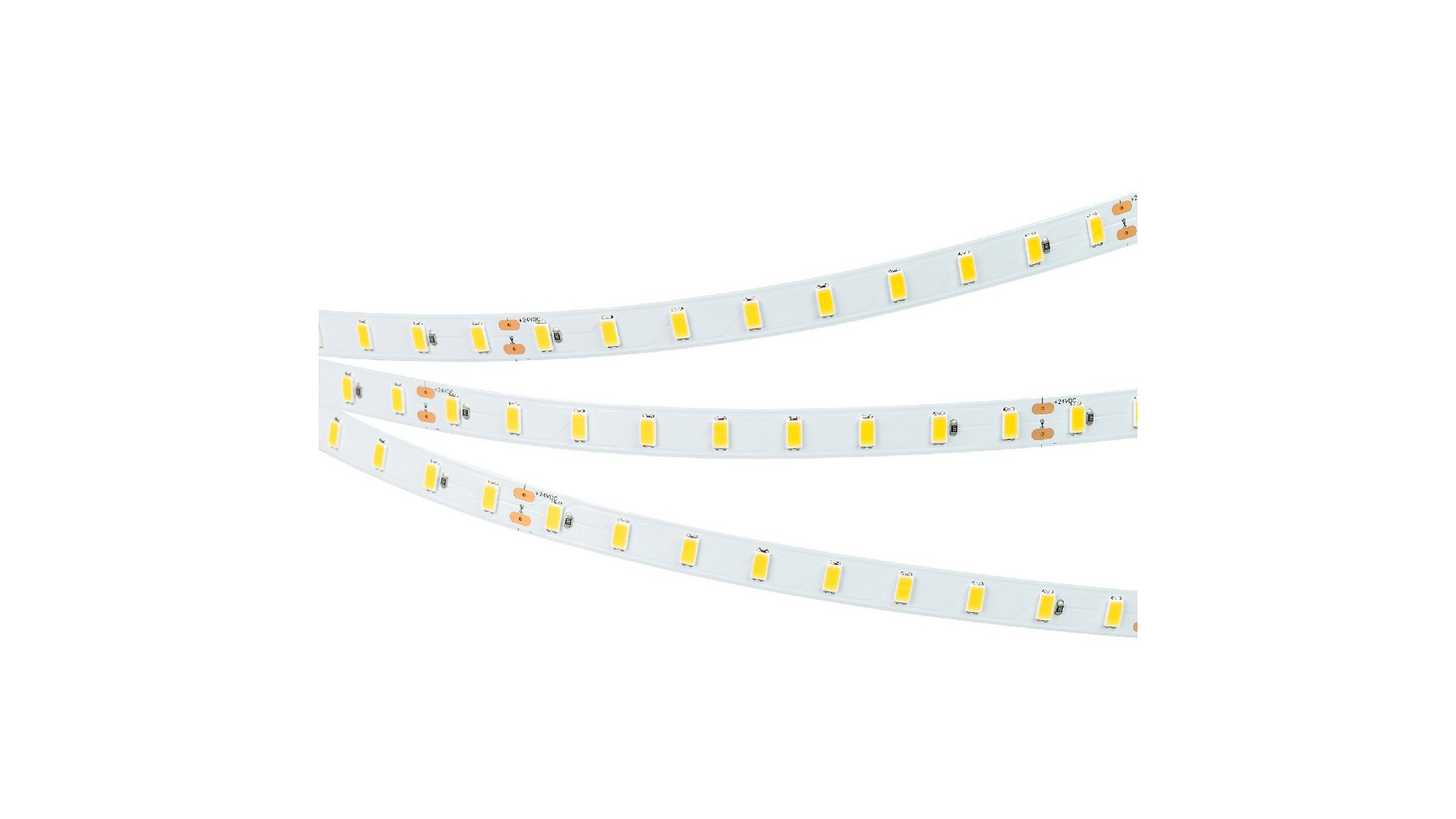 Светодиодная лента Arlight ULTRA-C72-10mm 24V Warm3500 (7.2 W/m, IP20, 5630, 5m) 040211