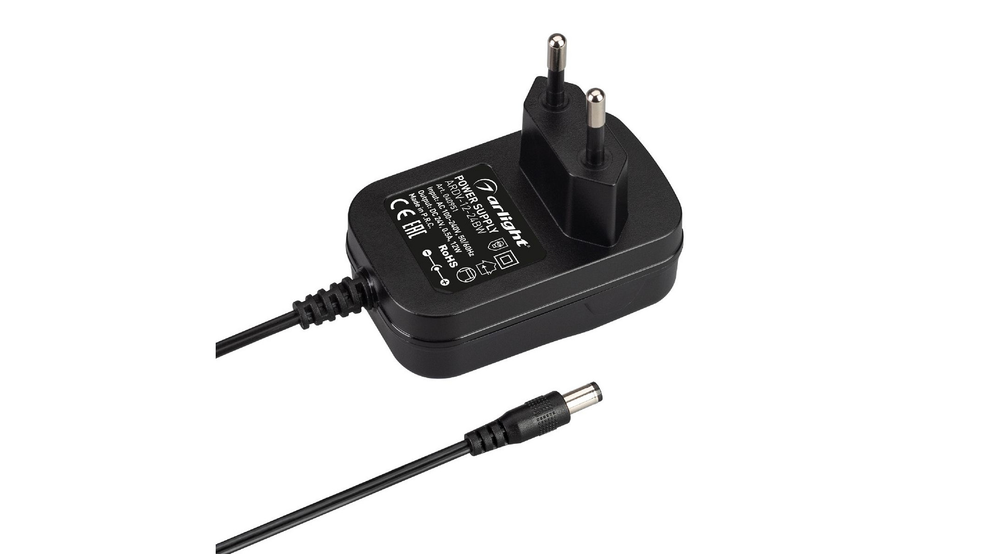 Блок питания Arlight ARDV-12-24BW (24V, 0.5A, 12W) 040951