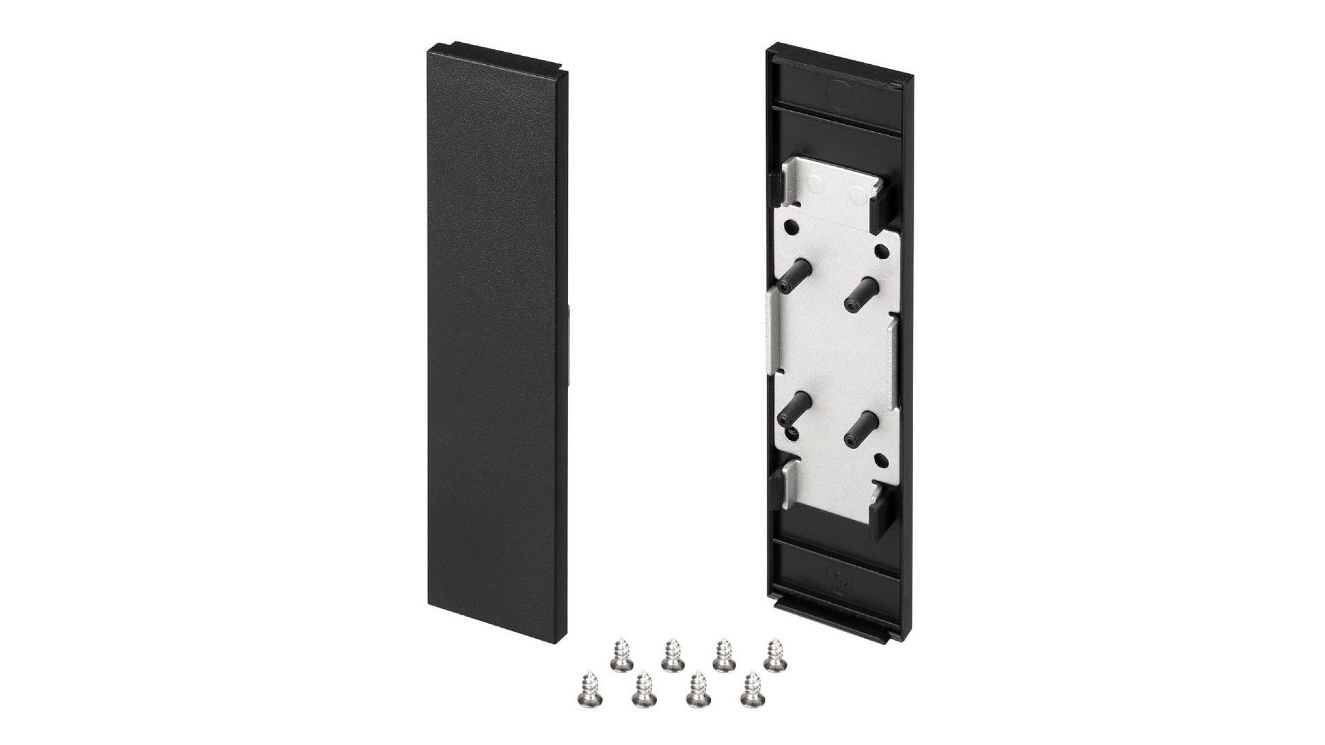 Заглушка Arlight SL-LINE-25100-DUAL BLACK глухая 033038