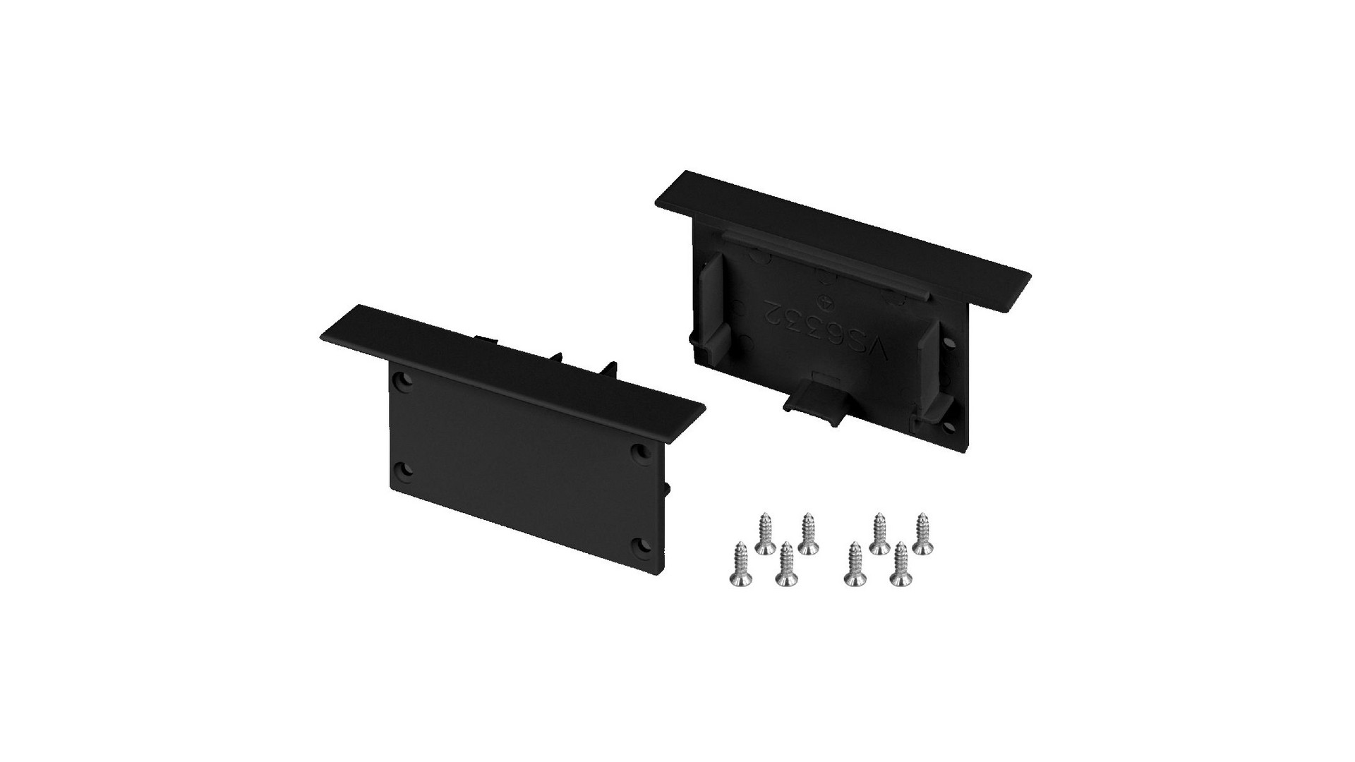 Заглушка Arlight SL-LINIA62-FS BLACK 038877