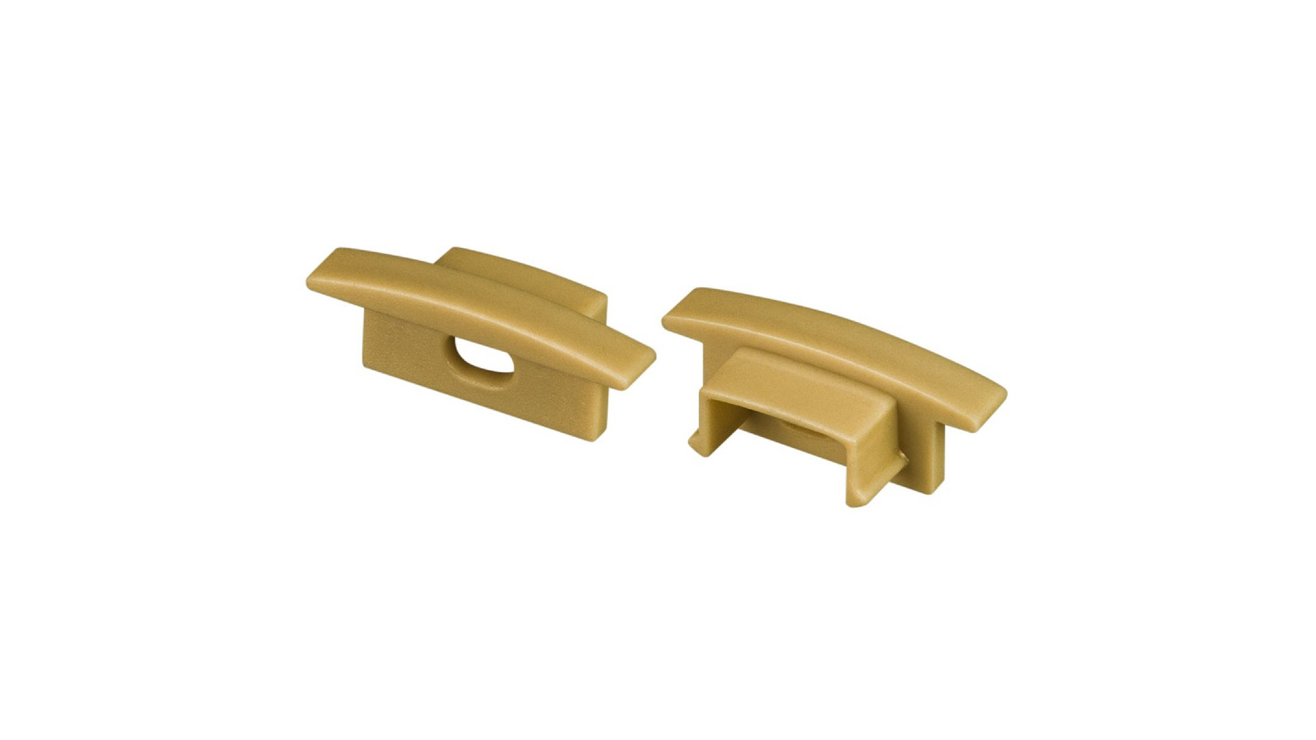 Заглушка Arlight LINE-2308-F GOLD с отверстием 039999
