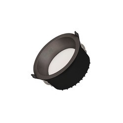 Встраиваемый светильник Arlight MS-DROP-BUILT-R137-24W Warm3000 (BK, 90 deg, 230V) 041499