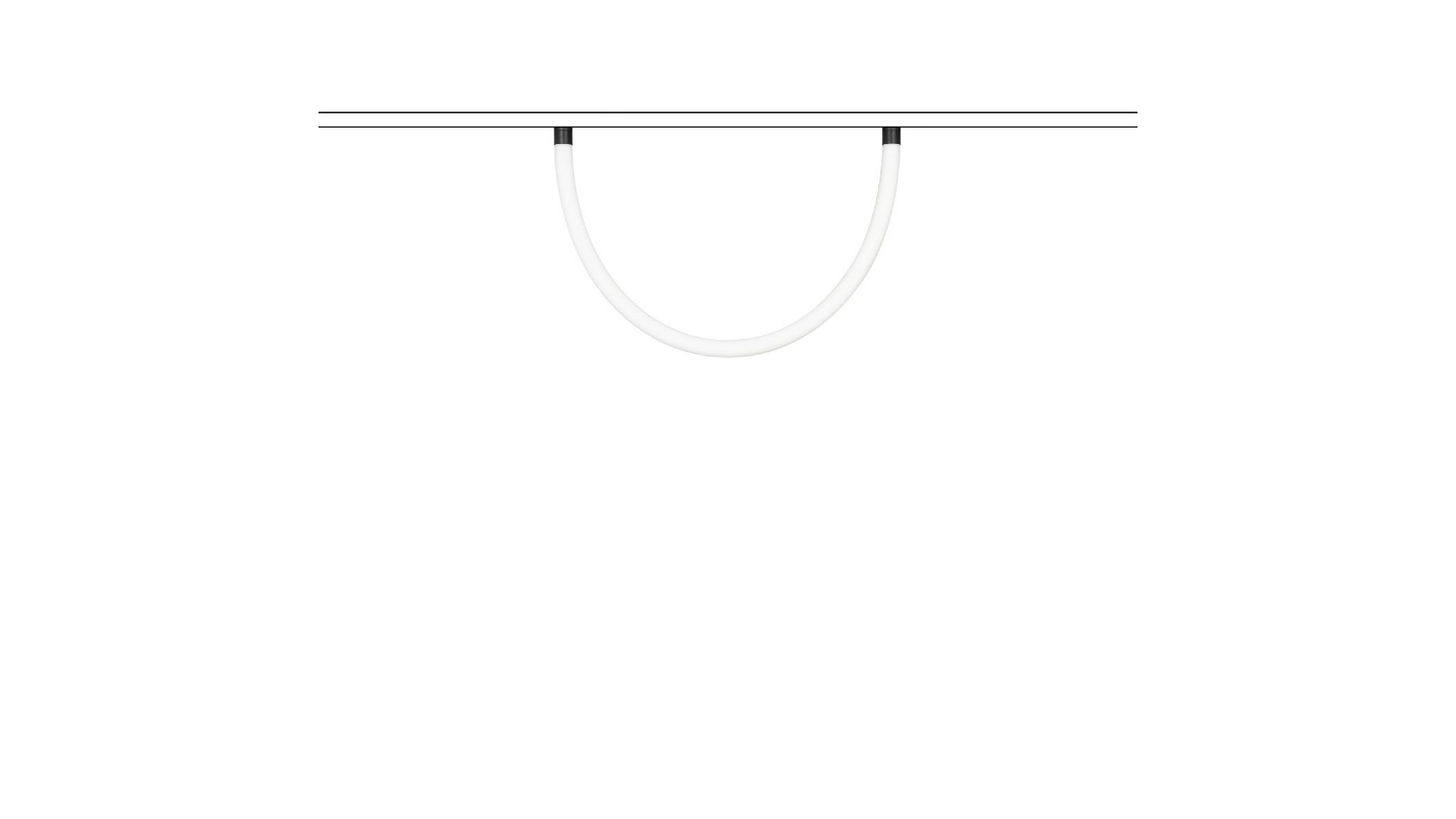 Трековый магнитный светильник Arlight MAG-ORIENT-TUBE-ELASTIC-2620-R30-L1000-14W Day4000 (BK, 360 deg, 48V) 041643