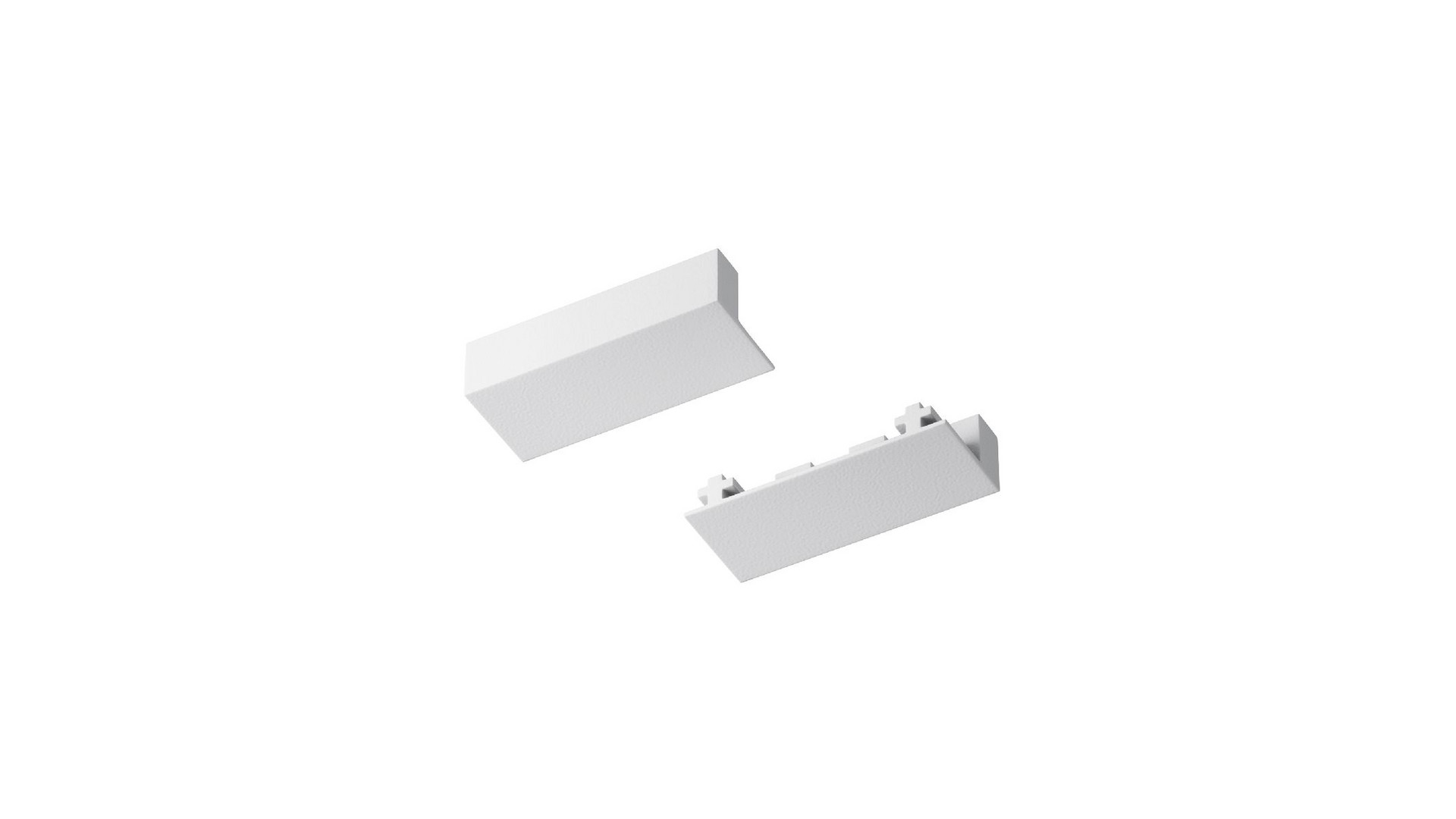 Заглушки для накладной трековой системы Maytoni Technical Magnetic track system Radity TRA084EC-112W