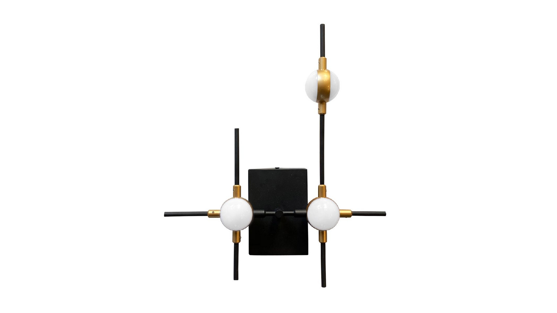 Настенный светильник DeLight Collection Molecular MB18001067-3A black/gold