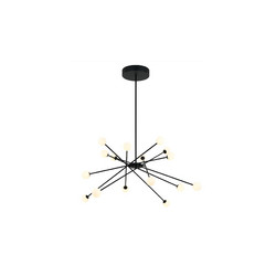 Люстра на штанге DeLight Collection MD19001025-16A black