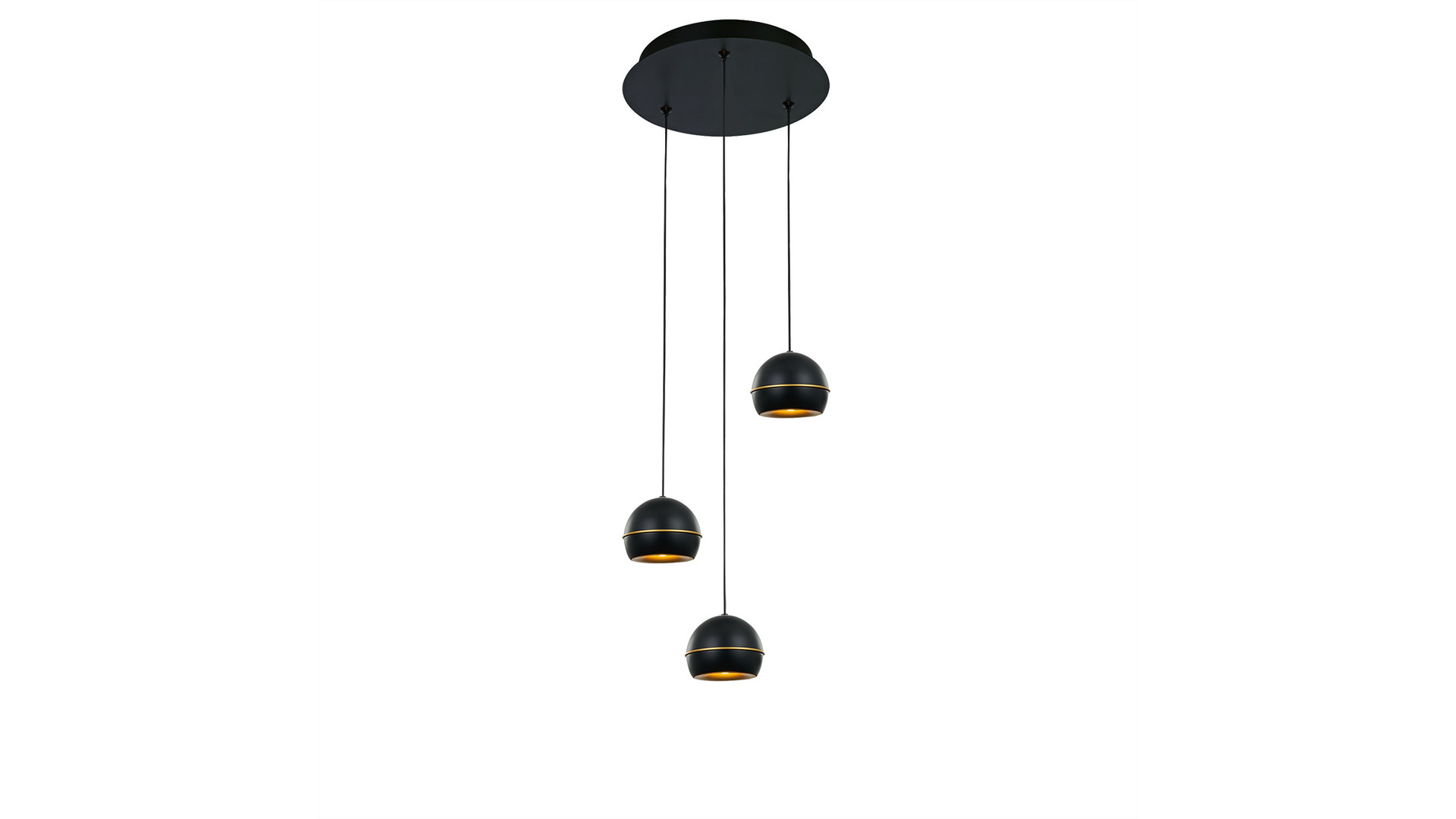 Подвесной светильник DeLight Collection MD21001034-3A black/gold