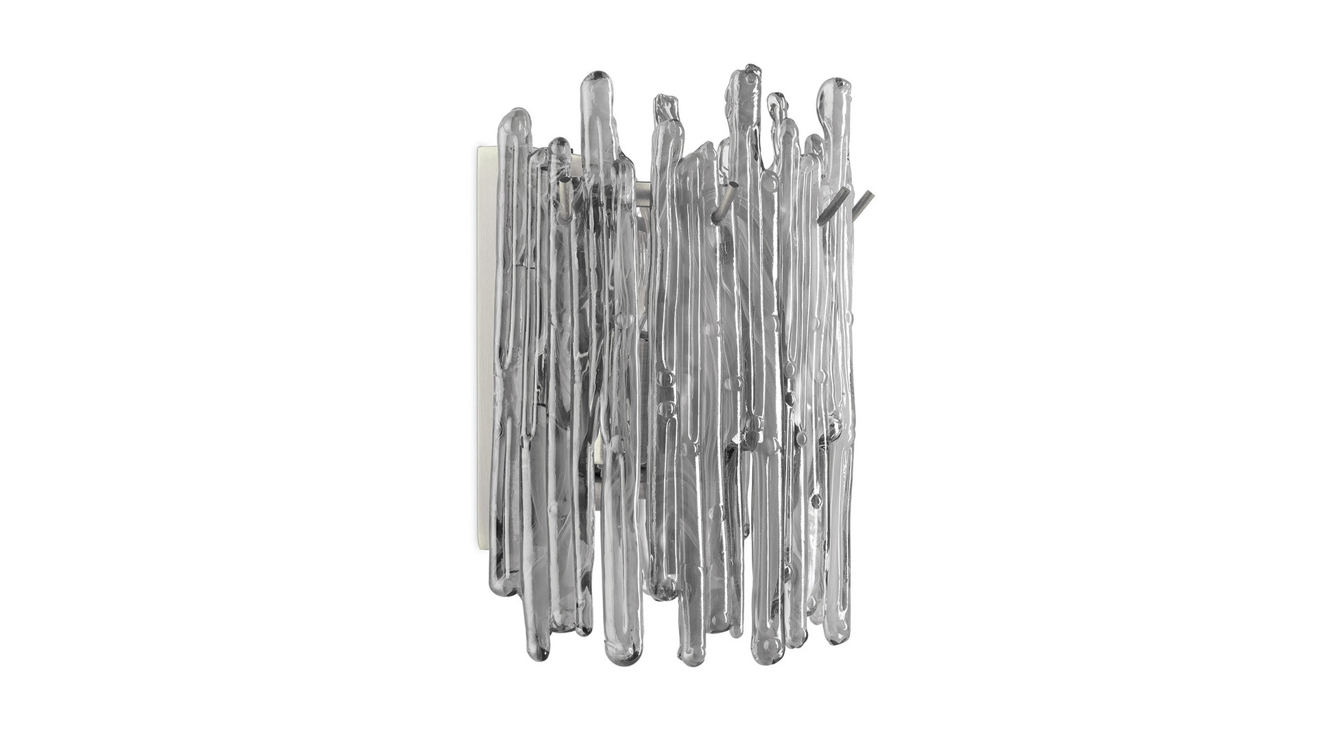 Настенный светильник DeLight Collection Saint Roch KG1258W-2 chrome/smoke