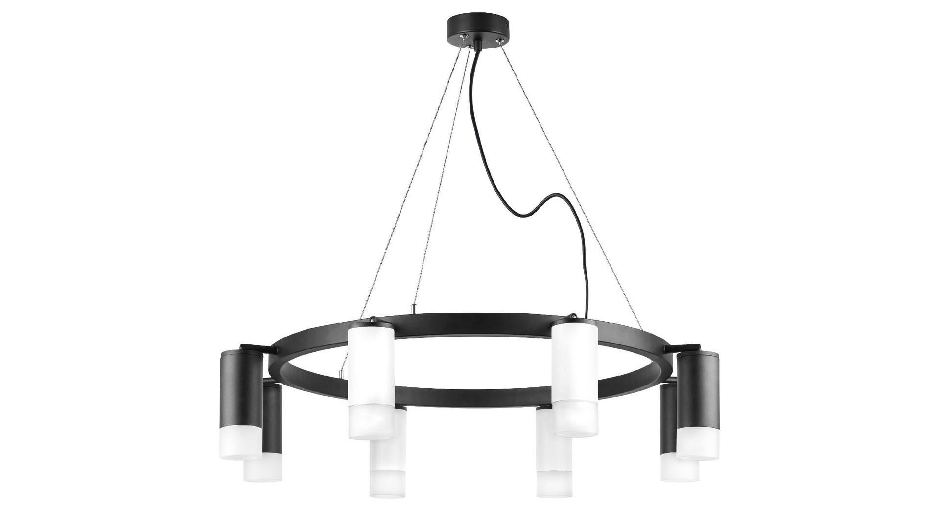 Подвесная люстра Lightstar Rullo (571018+214436-4+214437-4+202431-8) LR0183643741