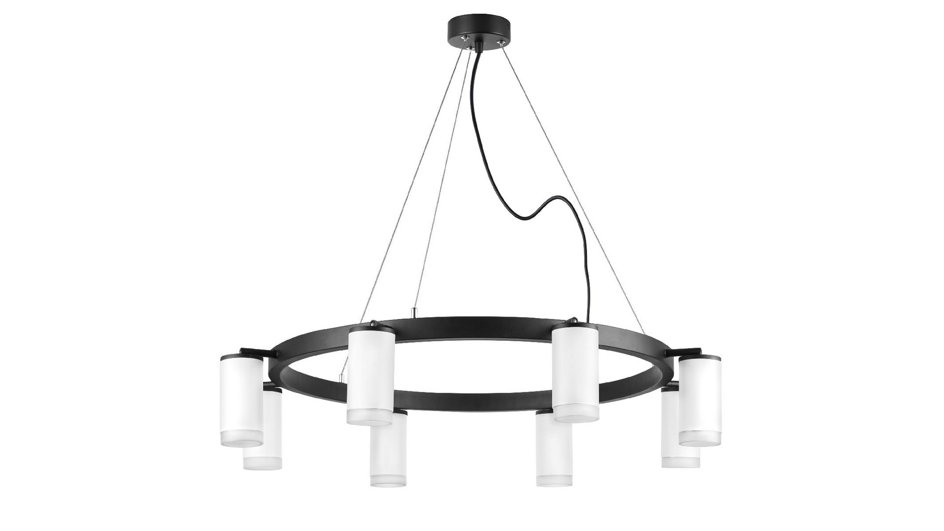 Подвесная люстра Lightstar Rullo (571018+214436-8+202430-8) LR0183680