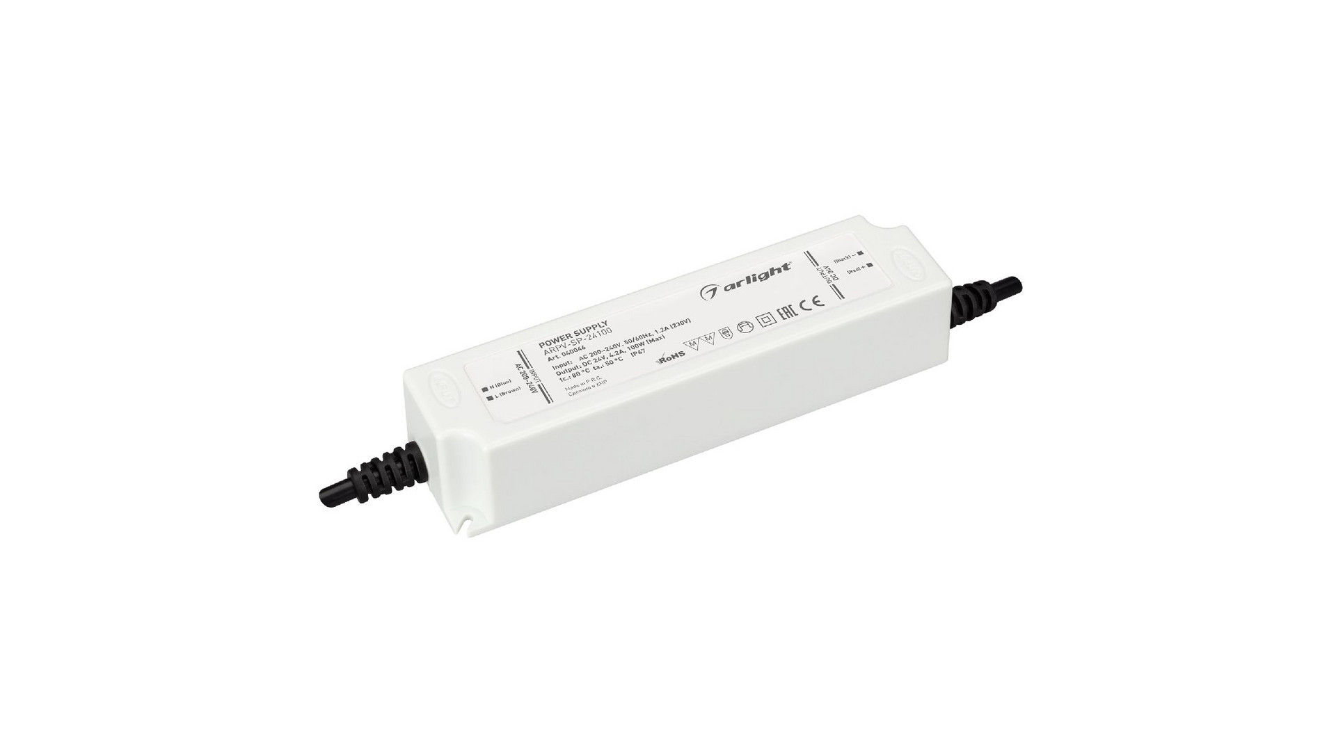 Блок питания Arlight ARPV-SP-24100 (24V, 4.2A, 100W) 040046