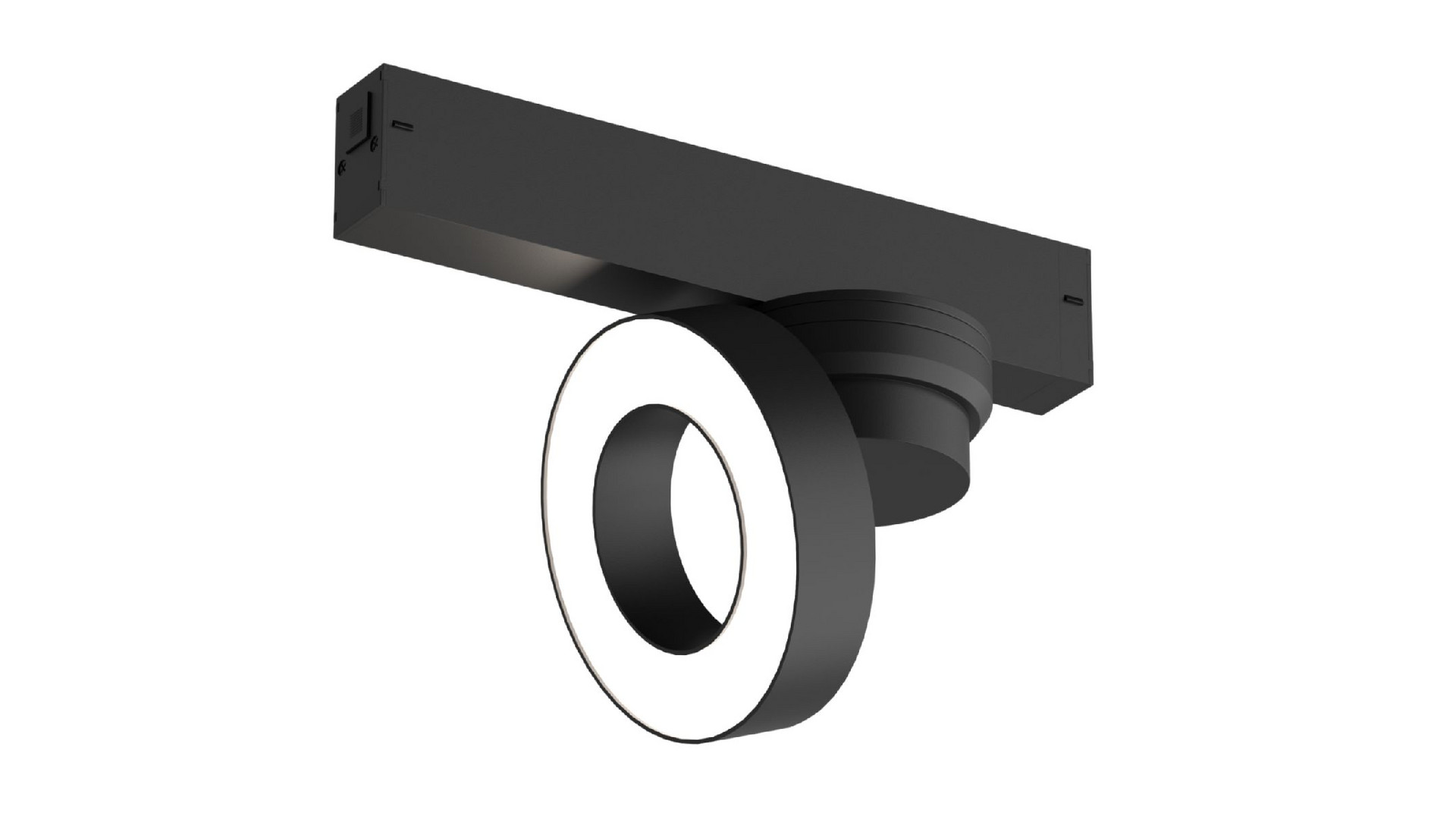 Трековый однофазный светильник Denkirs Smart Linear DK8027-BK
