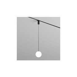 Трековый однофазный светильник Denkirs Smart Moon DK8052-BK