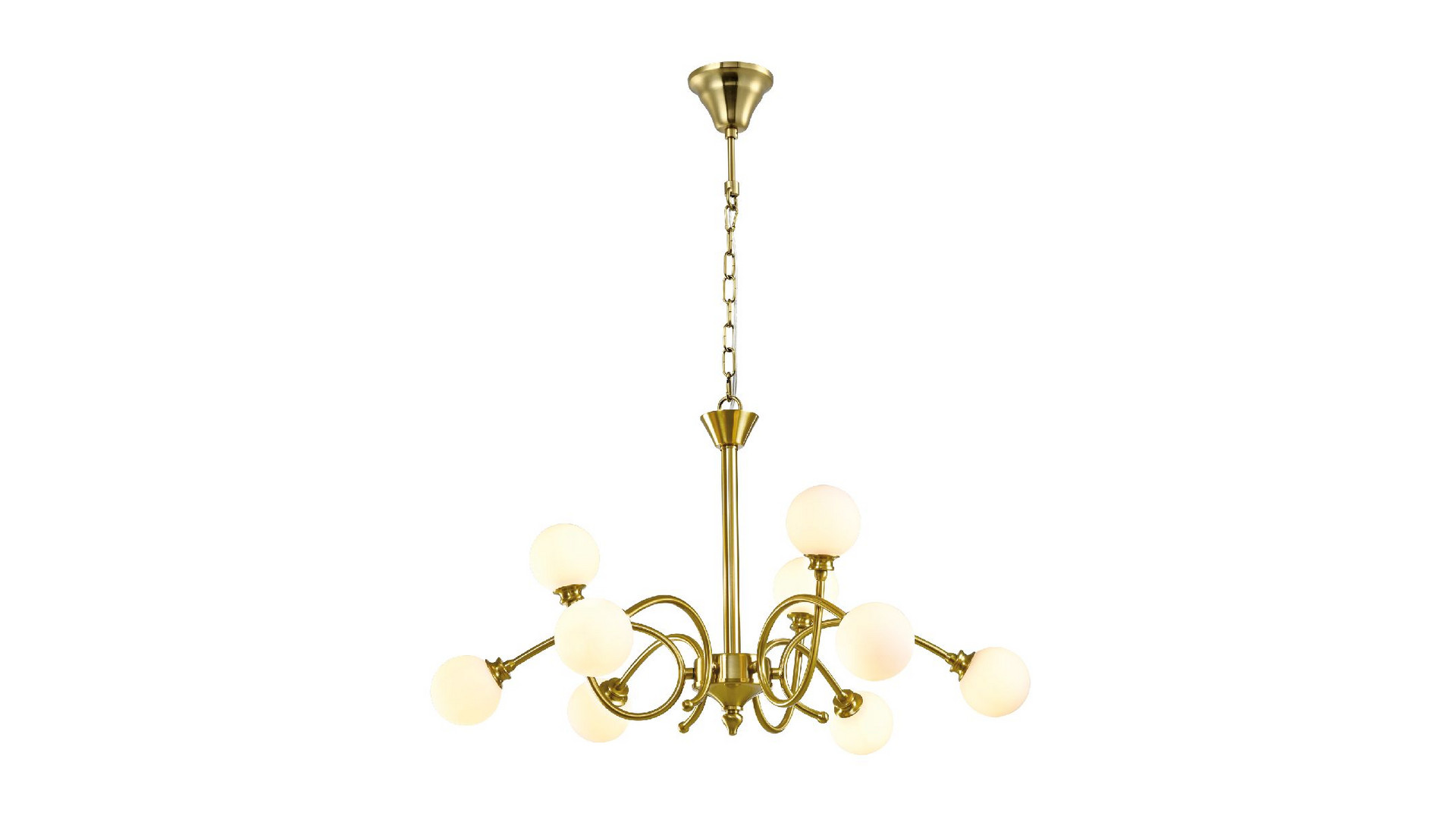 Подвесная люстра Milosh Tendence Lola 0927CL-9GD