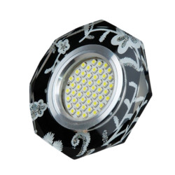 Встраиваемый светильник Elvan TCH-8220/3W-MR16-5.3-Bk