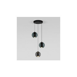 Подвесной светильник Eurosvet Cobble 50258/3 LED дымчатый/бирюзовый a064555