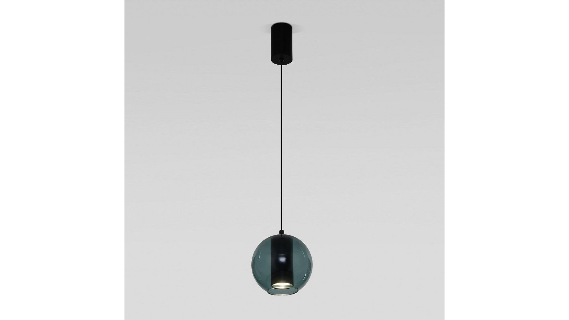 Подвесной светильник Eurosvet Cobble 50258/1 LED бирюзовый a064551