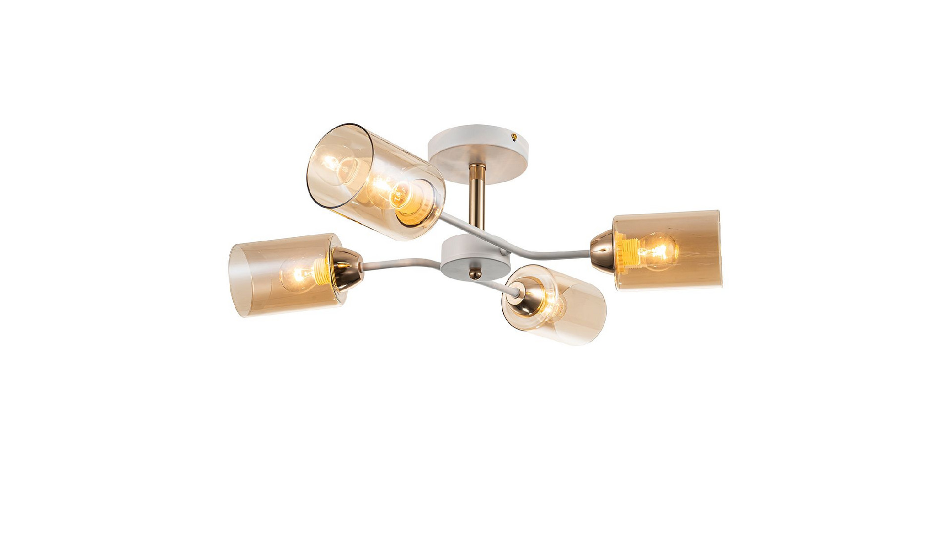 Люстра на штанге Escada Vertigo 1131/4P White/Gold