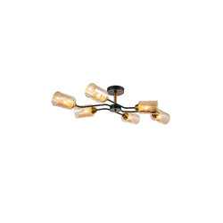 Люстра на штанге Escada Vertigo 1131/6P Black/Gold