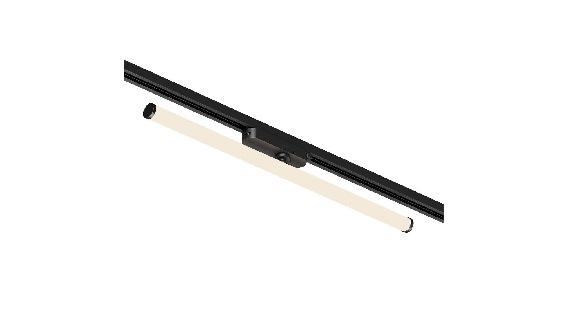 Трековый однофазный светильник Denkirs Strom DK6638-BK