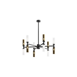 Люстра на штанге Maytoni Memory MOD177PL-12G