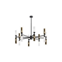 Люстра на штанге Maytoni Memory MOD177PL-16G