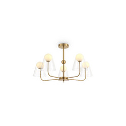 Люстра на штанге Freya Doublety FR5382PL-05BS