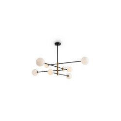 Люстра на штанге Freya Sphirity FR5376CL-08B