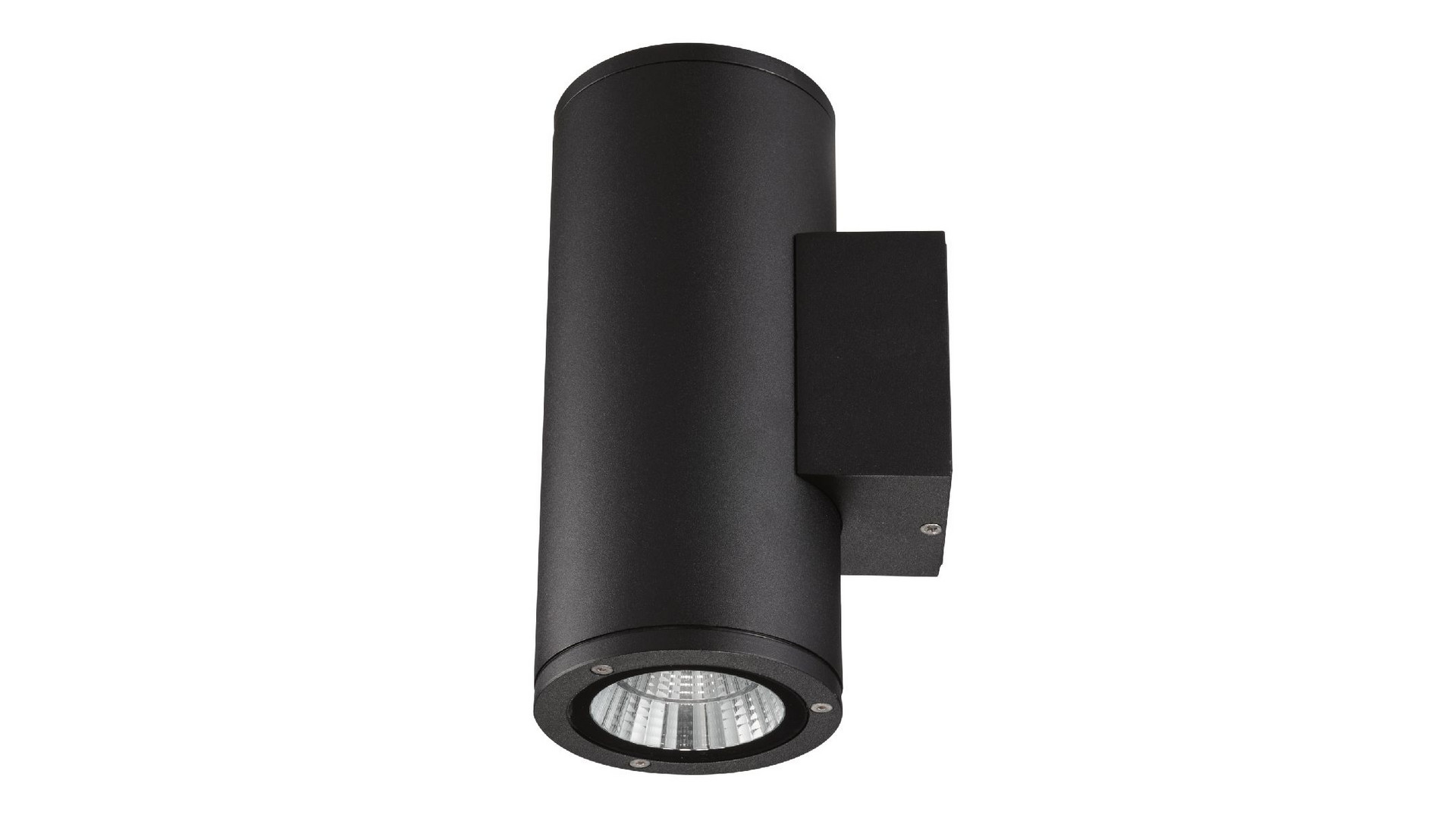 Уличный настенный светильник Uniel ULU-S22D-2x12W/2700K IP65 BLACK UL-00010847