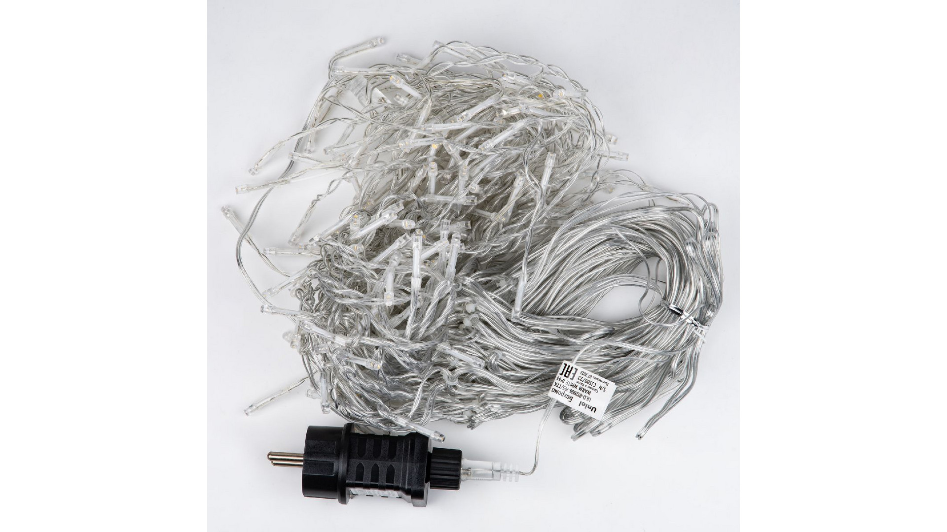 Уличная гирлянда Uniel ULD-B12006-195/TTK WARM WHITE IP44 UL-00010878