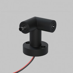 L-соединитель R с проводом IMEX Thin  Smart IL.0060.4006-W-BK