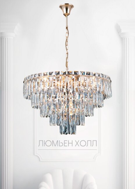 Подвесная люстра Lumien Hall Kristin LH0066/10H-FGD-CL