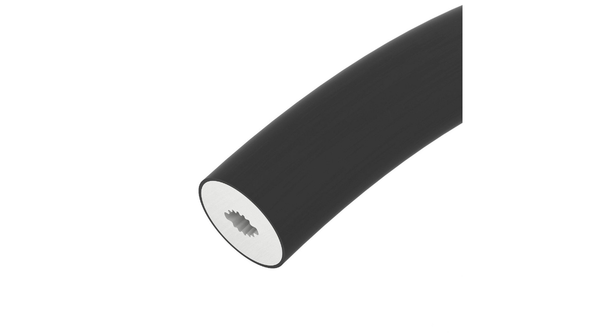 Силиконовый профиль Arlight WPH-FLEX-D22-360deg-S8-5m BLACK 045866