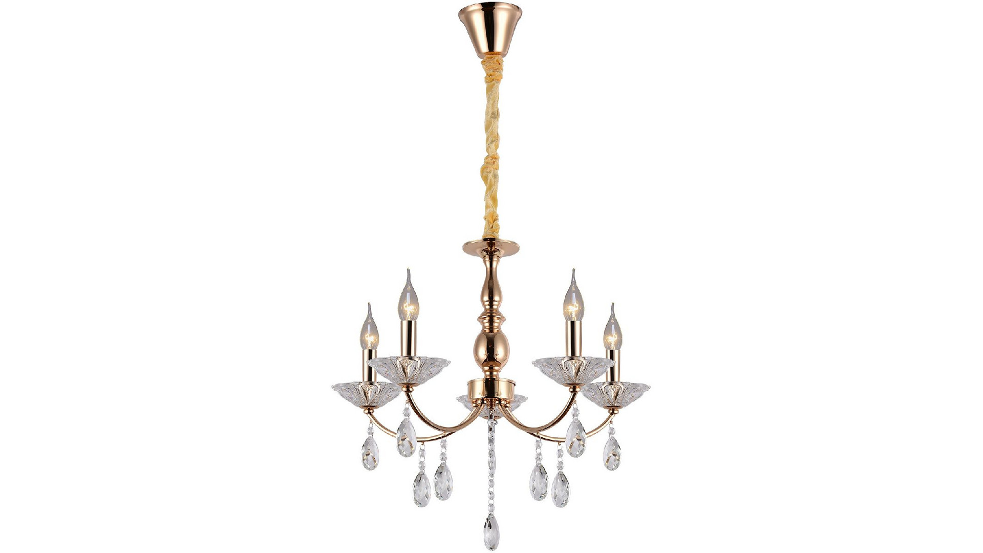 Подвесная люстра Illumico IL1242-5PPA-29 GD