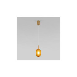 Подвесной светильник Eurosvet Pineapple 50266/1 янтарный a066525