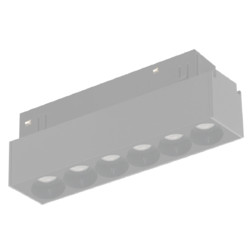 Трековый магнитный светильник iLedex Vision 4822-002-L120-6W-38DG-3000K-BK