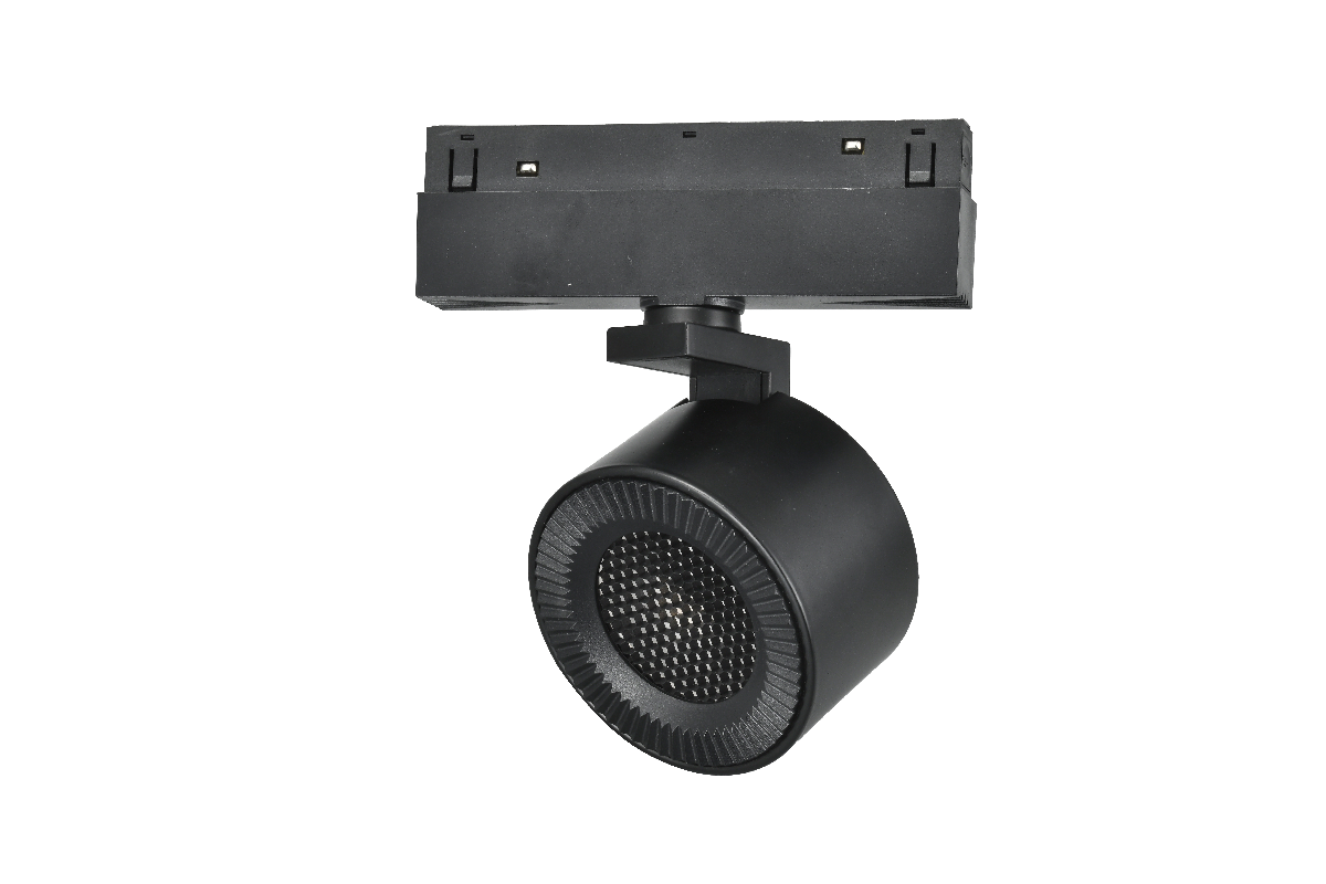 Трековый магнитный светильник iLedex Vision 4822-010-D82-12W-38DG-4000K BK (WALL WASHER)