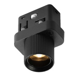 Трековый магнитный светильник iLedex Vision 4822-019-D22-2W-24DG-3000K-BK