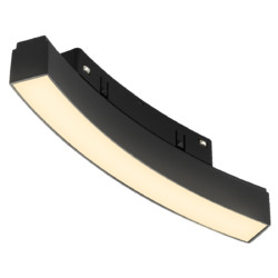 Трековый магнитный светильник iLedex Vision 4822-031-L190-D1200-6W-110DG-3000K-BK