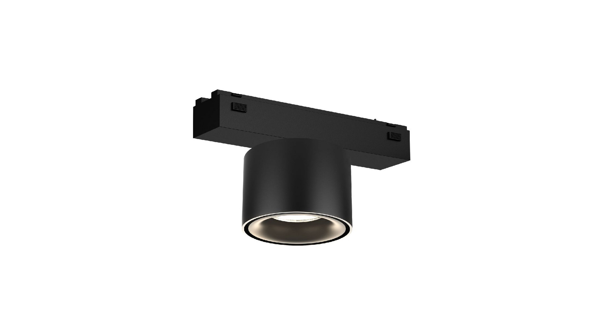 Трековый магнитный светильник iLedex Vision 4825-049-D74-10W-60DG-3000K-BK