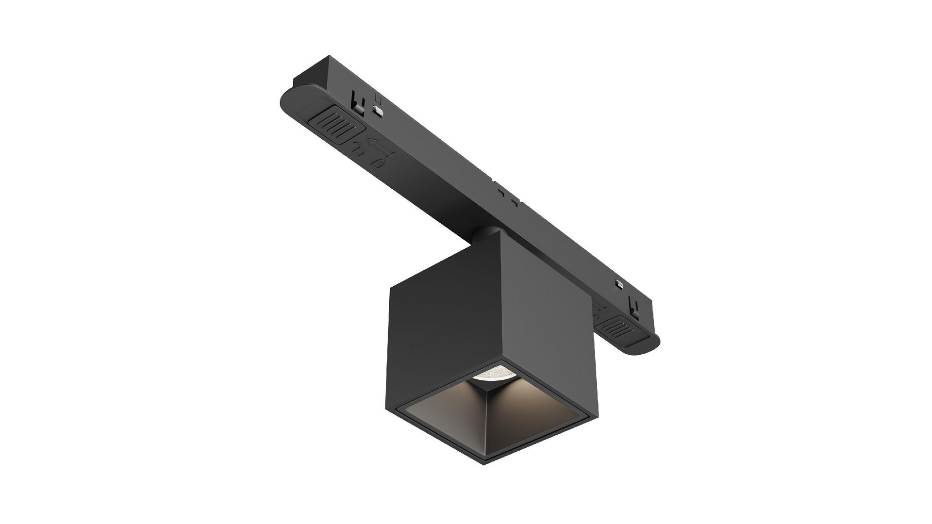 Трековый магнитный светильник Maytoni Alfa S TR133-4-7W-DS-B