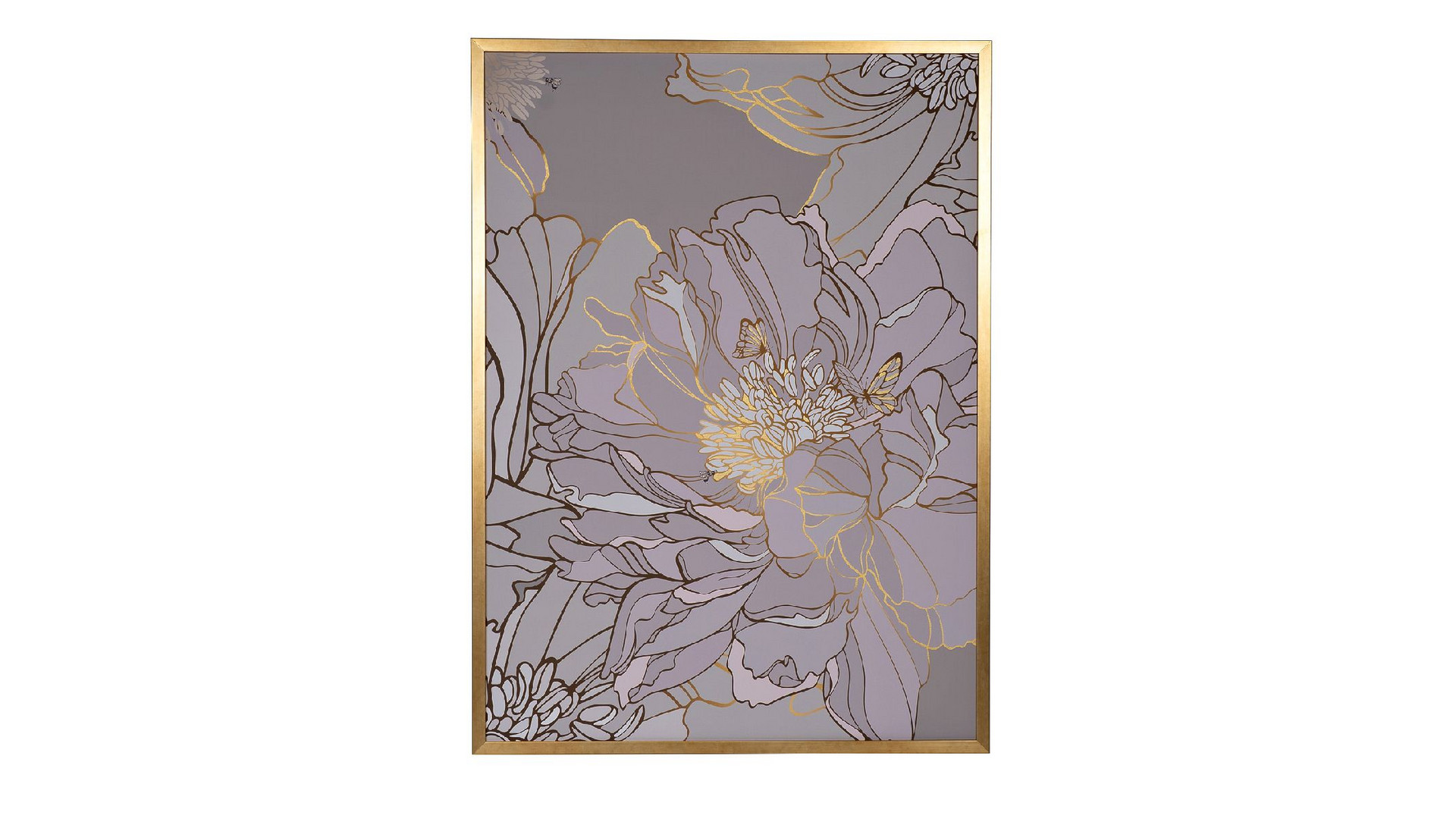 Холст Пион Garda Decor 89VOR-PEONY