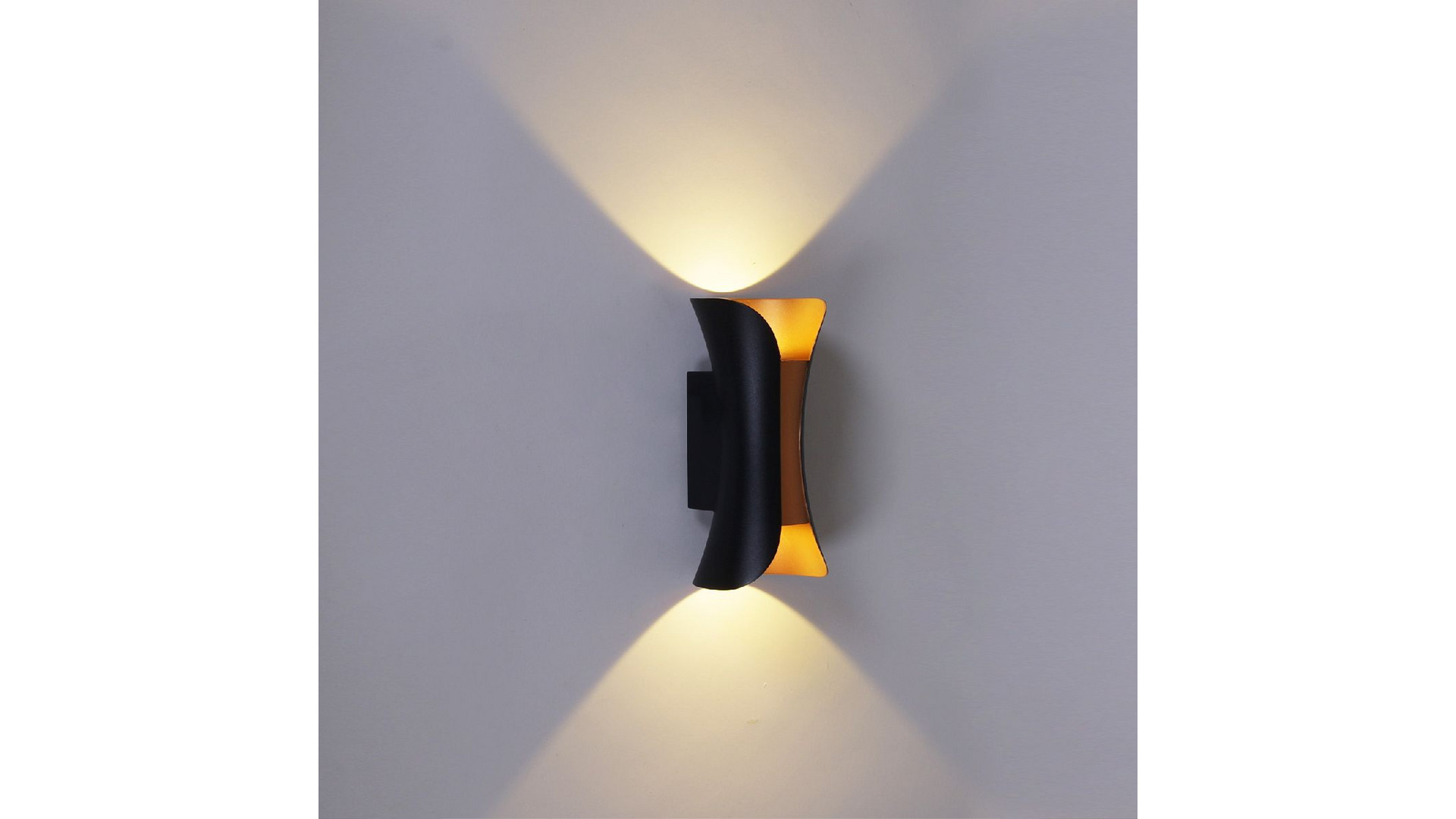 Архитектурный светильник Reluce 86852-9.2-002KT LED2*5W BK+GD