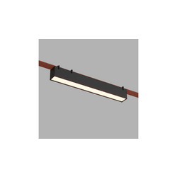 Трековый однофазный светильник Denkirs Belty Linear DK5575-BK