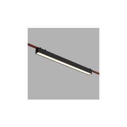 Трековый однофазный светильник Denkirs Belty Linear DK5577-BK