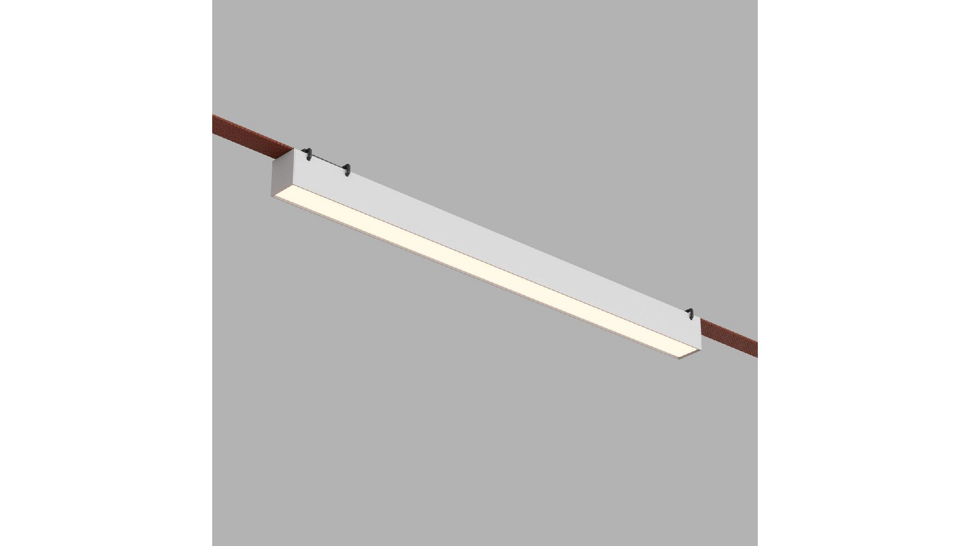 Трековый однофазный светильник Denkirs Belty Linear DK5577-WH