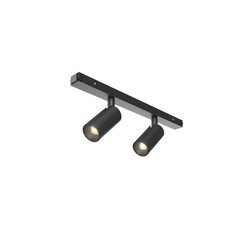 Трековый магнитный светильник Maytoni Focus Duo TR176-1-2X3WTW-M-B