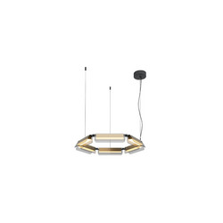 Подвесная люстра Maytoni Flat MOD296PL-L40BS3K
